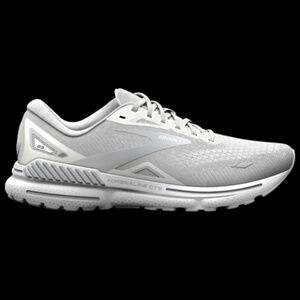 Brand New Women's Brooks Adrenaline GTS 23 White Oyster Running Shoes